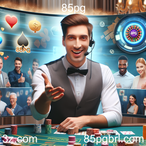 A Experiência Imersiva do Cassino Ao Vivo na 85pg